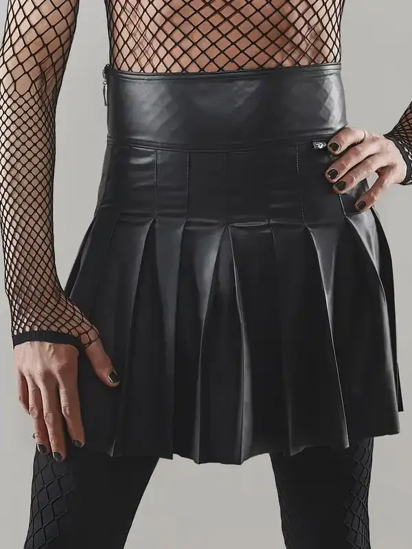 Regnes Fetish Planet BOJavier001 Wetlook-Rock, schwarz