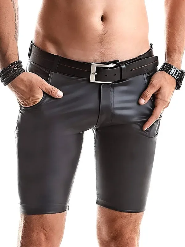 Regnes Fetish Planet RMVito001 Kurze Hose, schwarz