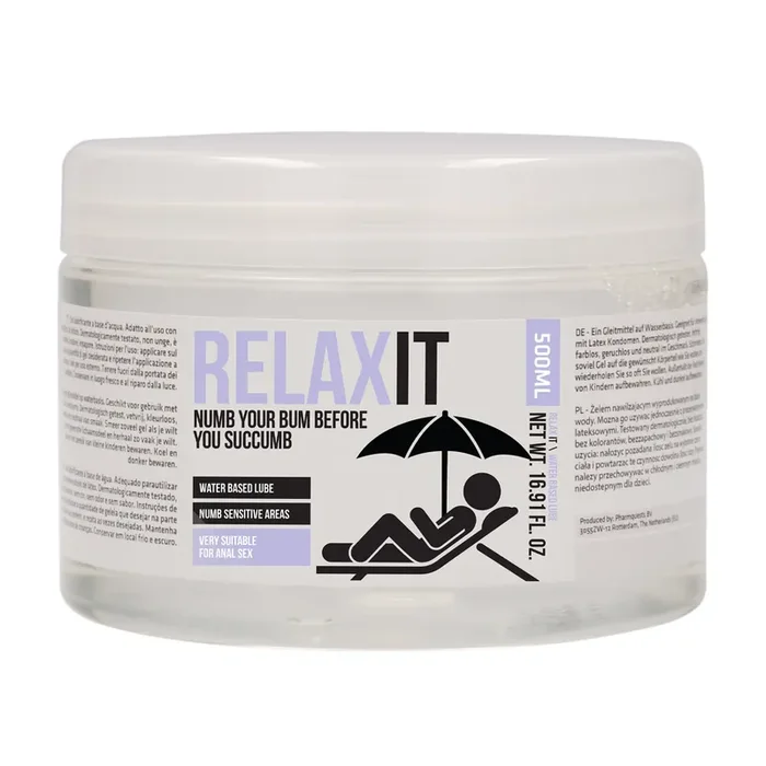 Relax It – Numb Your Bum Before You Succumb – 17 fl oz / 500 ml