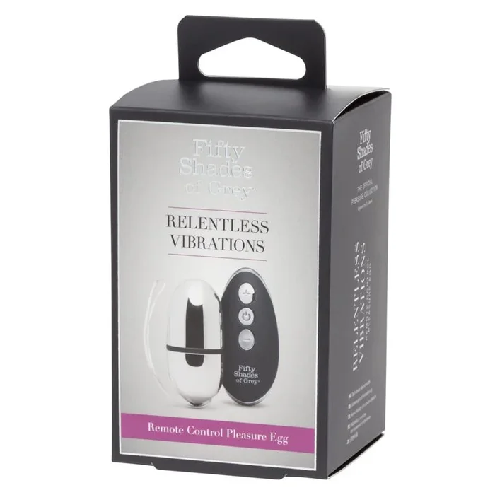 Relentless Vibrations Remote Control Pleasure Egg