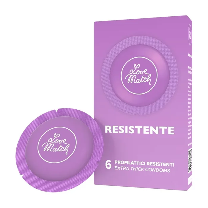 Resistente – Strong Condoms – 6 Pieces