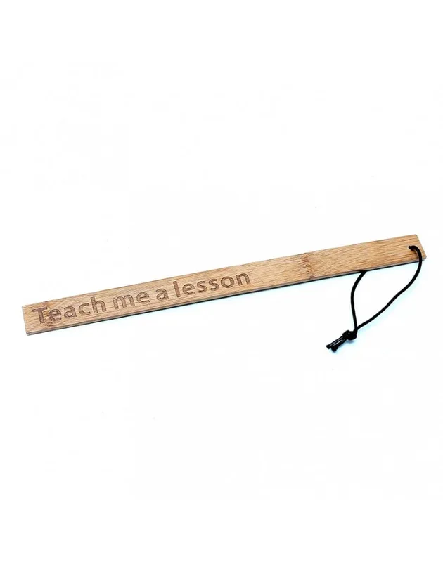 Rimba Bambus-Spanking-Lineal „Teach Me A Lesson“ – 40cm