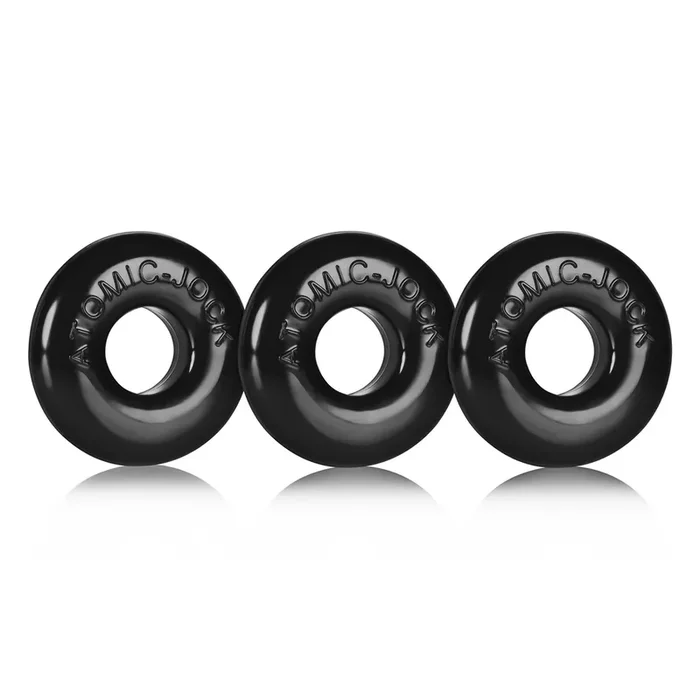 Ringer – 3er-Pack von Do-Nut-1 Cockringen – Schwarz