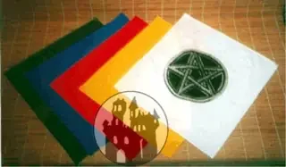 Ritualtuch mit Pentagramm
