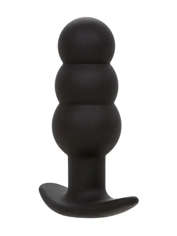 Rock Bottom Beaded Probe Vibro-Analplug, schwarz