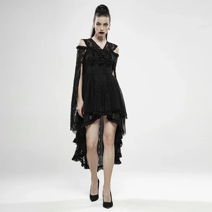Romantic Gothic High-Low Kleid