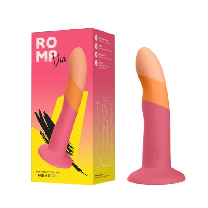 ROMP – Dizi Realistischer Dildo – Korallenrosa