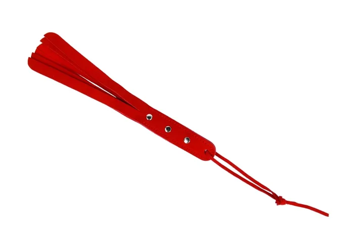 rote Velourpeitsche