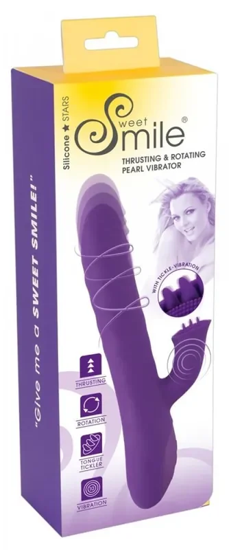 Rotierender und stoßender Rabbit-Vibrator