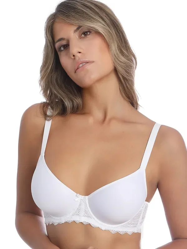 Sassa Fancy Lace Flexicup Spacer-BH, weiß