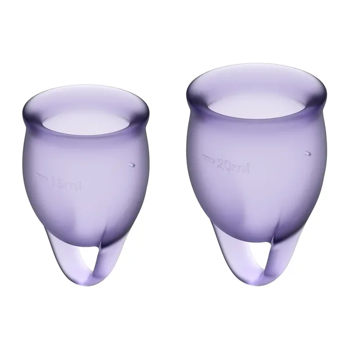 Satisfyer Feel Confident Menstruationstassen – Lila