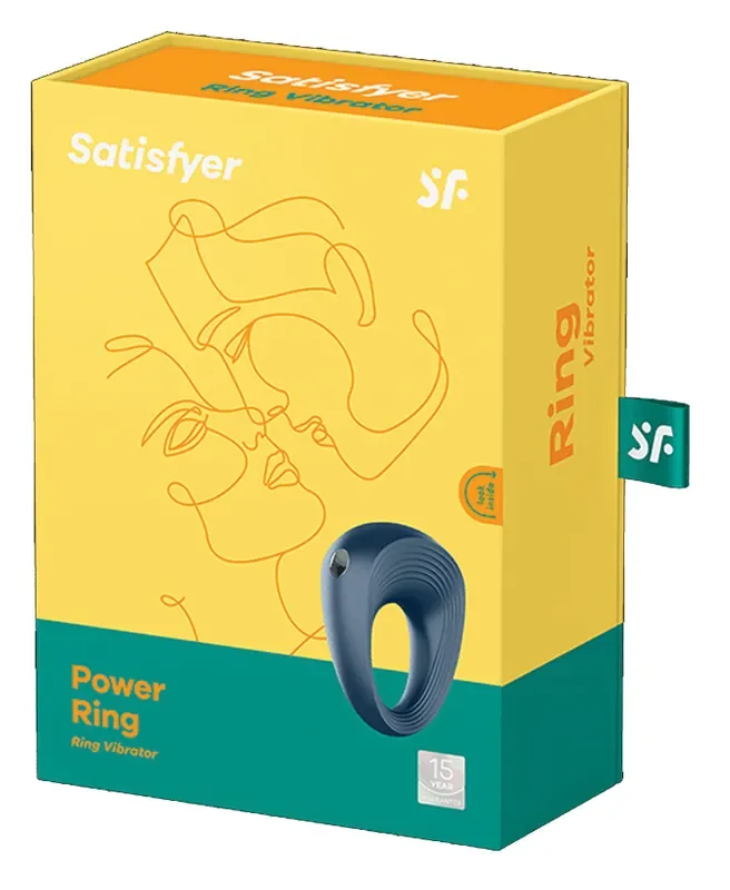 SATISFYER Power Ring Vibrator dunkelblau