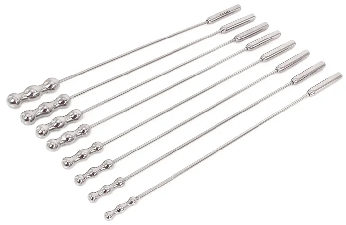 Satz mit 8 Dilatorperlen 28cm – Durchmesser von 7 bis 14mm