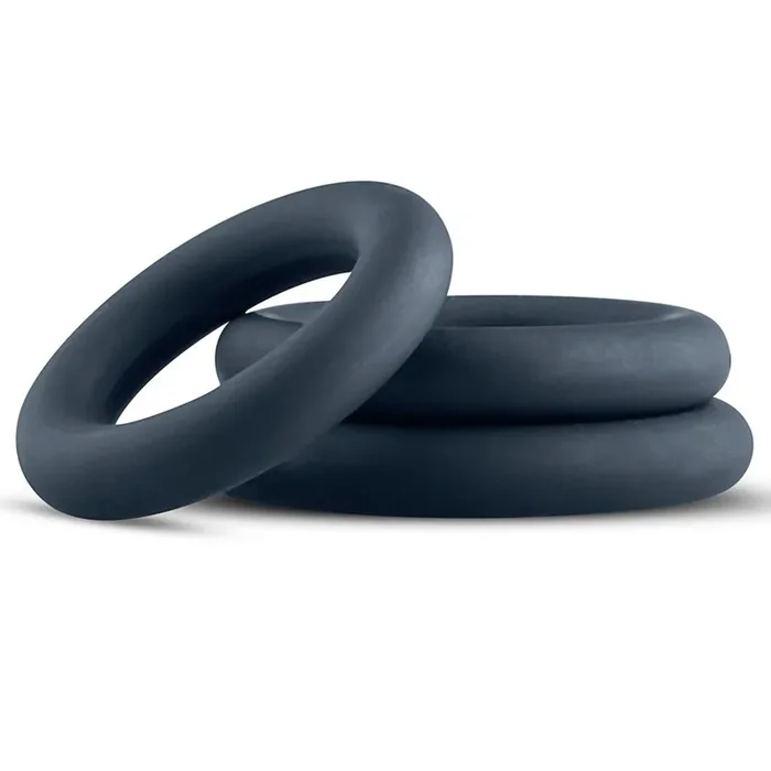 Satz von 3 Boners Silikon Cockrings 9mm