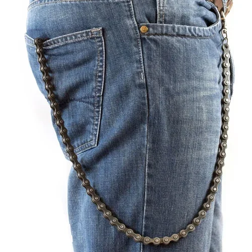 Schlüssel- oder Portemonnaie-Kette ‚Biker‘