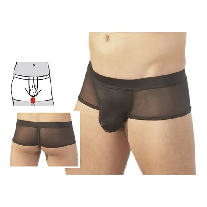 Schwarz-transparente Hipster