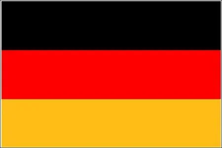 Schwenkfahne mit Holzstab ‚Deutschland‘