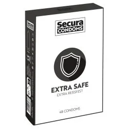 Secura Extra Safe Kondomen – 48 Stück