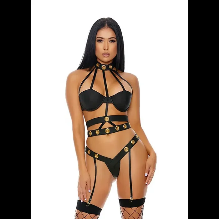 Seductive Cage – Lingerie Set – XL