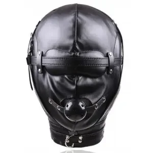 Sensory Privation Hood Simili Black
