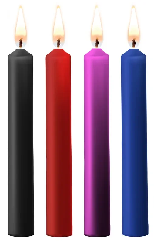 Set mit 4 Mini-Kerzen SM Wax Mehrfarbig