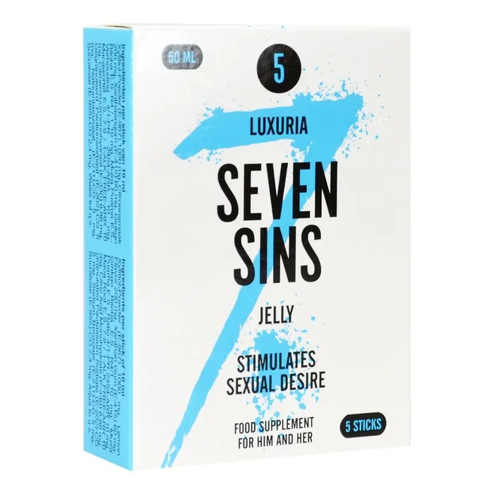 Seven Sins – Jelly – Aphrodisiakum für Paare – 5 Beutel