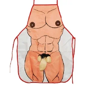 Sexy Schürze mit Fake Penis