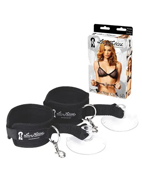 Sexy Suction Cuffs schwarz