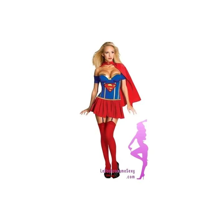 Sexy SuperMan SuperWoman Kostüm für Frauen