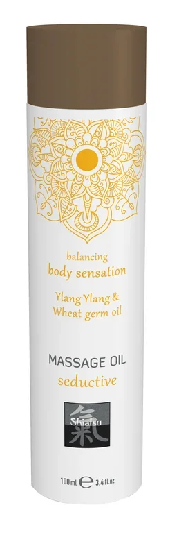 SHIATSU Massage oil seductive – Ylang Ylang & Wheat germ oil 100ml