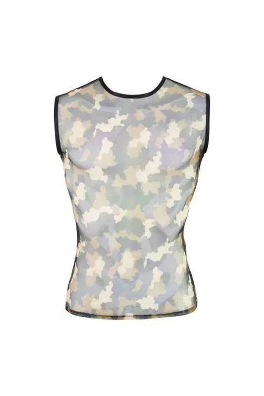 Shirt mit Military-Print
