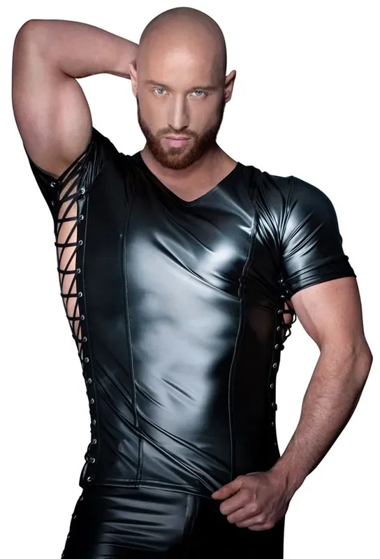 Shirt Mit Schnürung