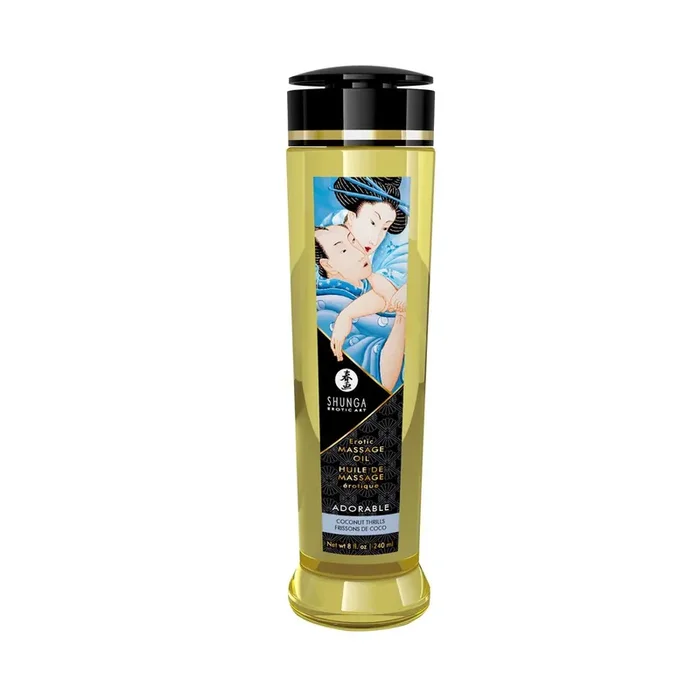 Shunga – Adorable/Coconut Thrills Massageöl – 240 ml