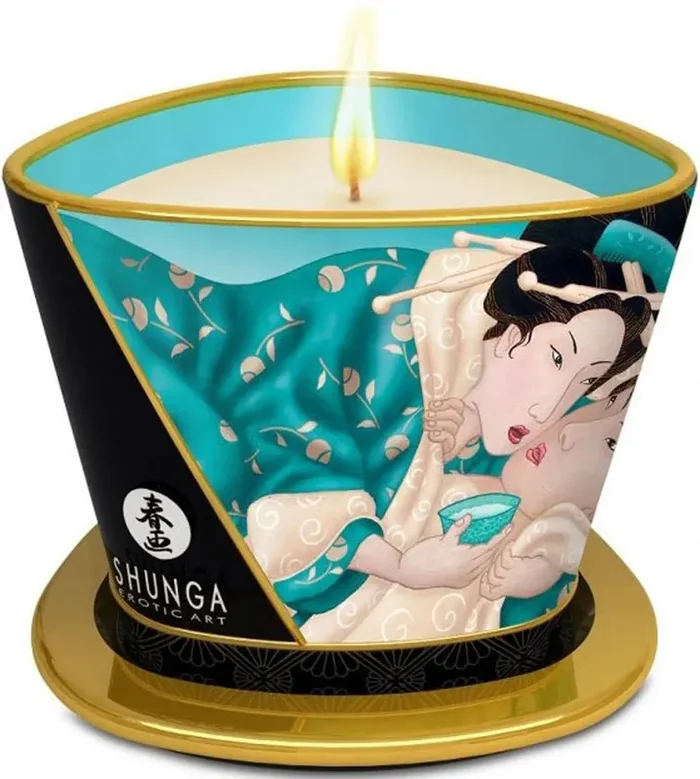 Shunga – Inselblüten Massagekerze