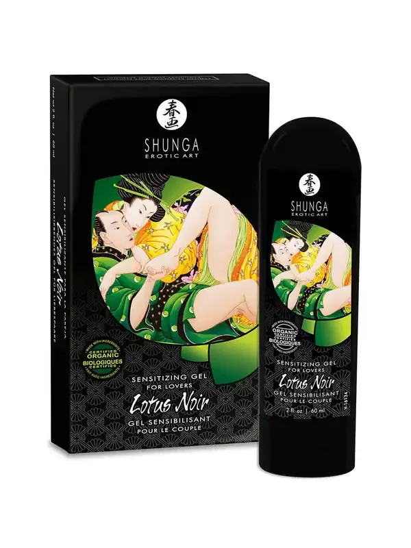 Shunga Lotus Noir Intim-Sensibilisator-Gel (60 ml)