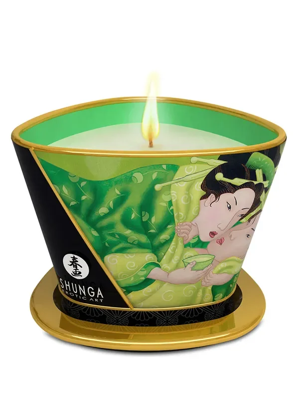 Shunga Massagekerze Green Tea (170ml)