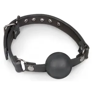 Silicone Ball Gag Black