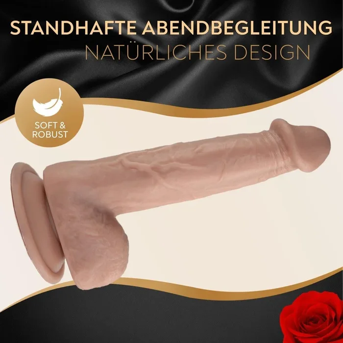 Silikon Dildo mit Saugnapf, Ã˜ 4 cm, EinfÃ¼hrlÃ¤nge 16 cm