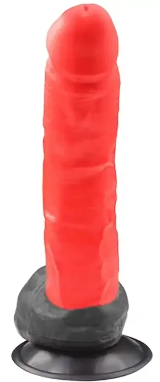 Silikondildo Derthal 18 x 4cm
