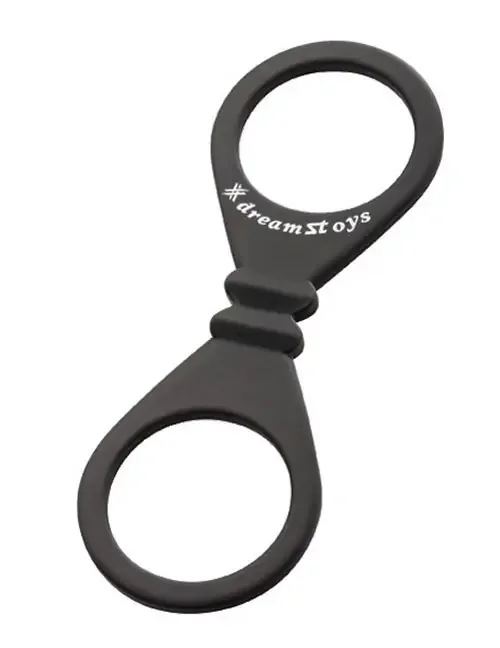 Silikonhandfessel schwarz