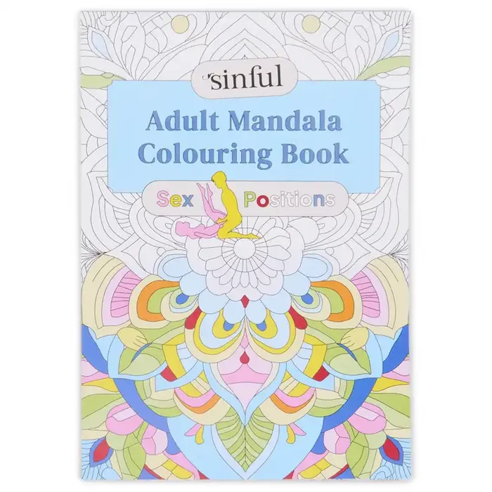 Sinful Malbuch mit Sexstellungen