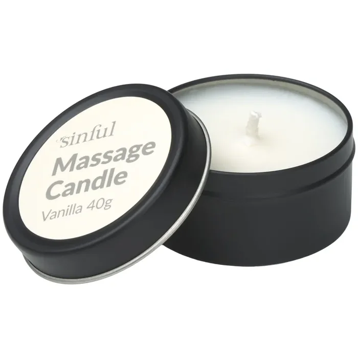Sinful Vanille Massagekerze 40 g