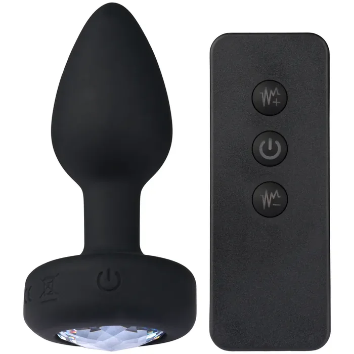 Sinful Vibrierender Juwel Analplug Small 8,9 cm