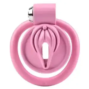 Sissy Clit Keuschheitskäfig – 2,5 x 3,8 cm – Pink
