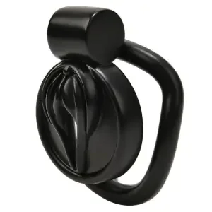 Sissy Clit Keuschheitskäfig – 2,5 x 3,8 cm – Schwarz