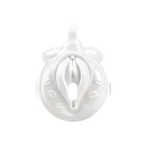 Sissy Kiss Keuschheitskäfig 3,5 x 3,8 cm – Weiß