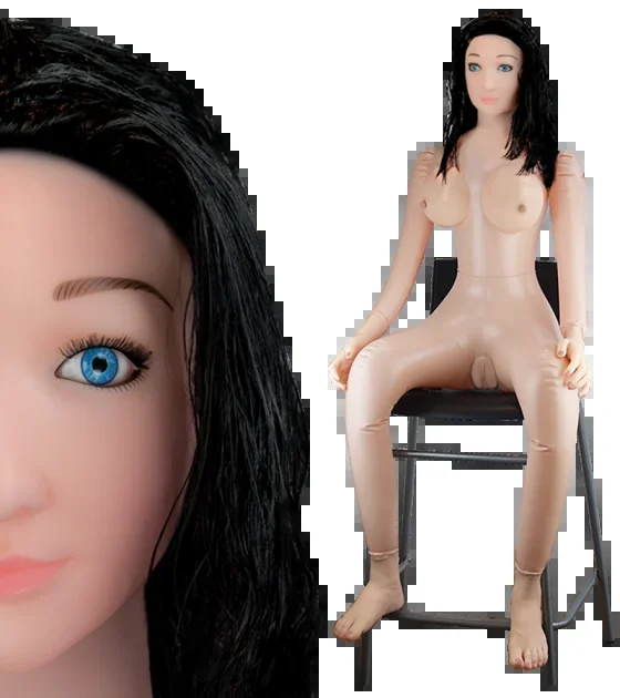 Sitzende aufblasbare Sexpuppe Stephanie