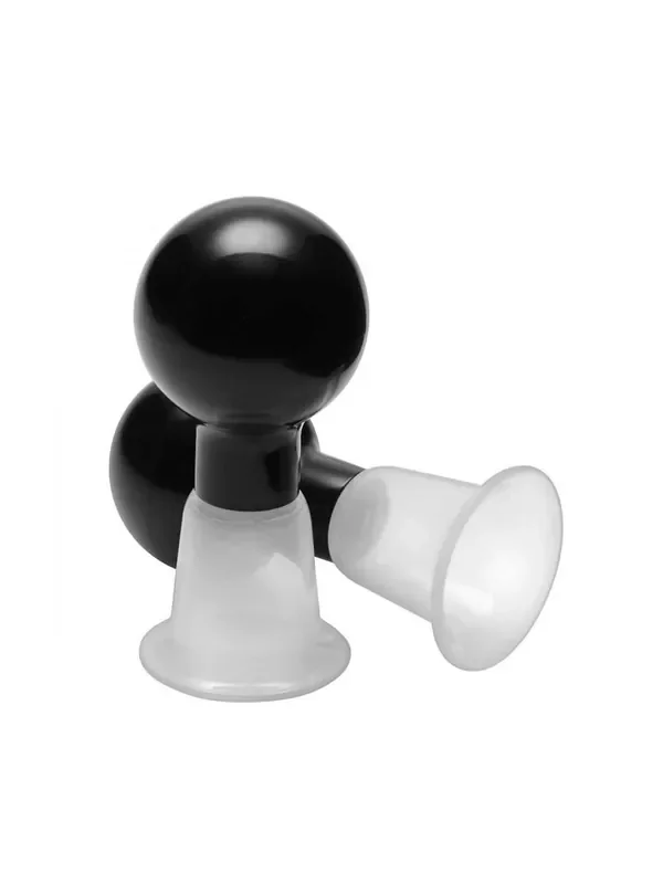 Size Matters See-Thru Nipple Boosters Nippelsauger, transparent/schwarz