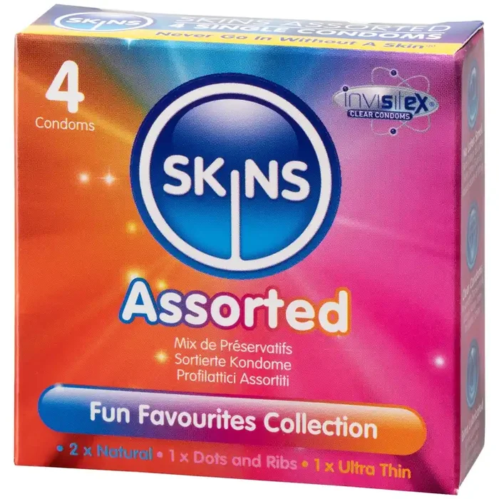 Skins Gemischte Kondome 4 Stk