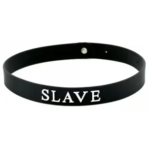 Slave Silicone Halsband